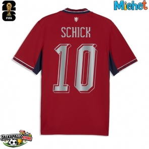 Tšekki Patrik Schick #10 Kotipaita MM-kisat 2026 Lyhythihainen